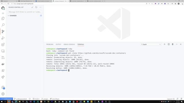 GitHub Codespaces with GitHub Pages смотреть онлайн