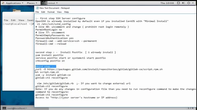 Configure GitLab on CentOS 7 смотреть онлайн