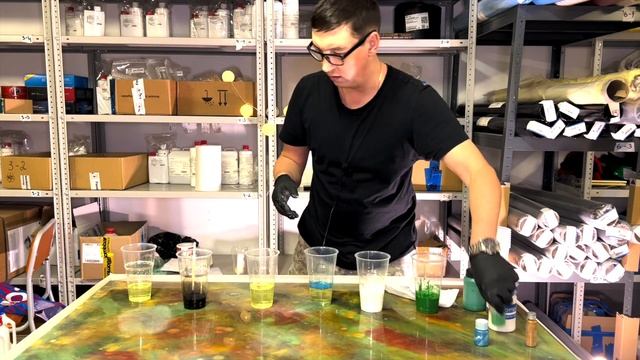 МАЛАХИТ ИЛИ МРАМОР ? ИЗ ЭПОКСИДНОЙ СМОЛЫ 18+ смотреть онлайн