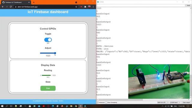 IoT with Firebase real-time database || TechPeeks || Week-4 смотреть онлайн