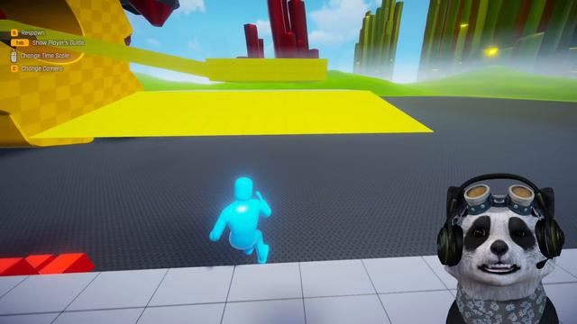 SERU JUGA GAME INI!! PARKOUR PAKAI MANUSIA LETOY!! - PlayForm: Human Dynamics смотреть онлайн