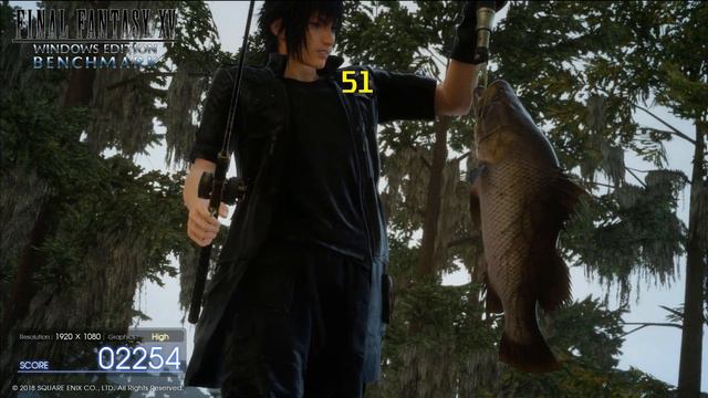 Final Fantasy XV - Full benchmark - GTX 980 1080p High смотреть онлайн