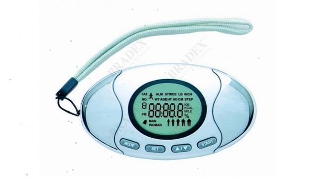 Шагомер со счетчиком калорий «МАРАФОН» обзор KZ 0143 бренд Bradex производитель Bradex (Израиль) смотреть онлайн