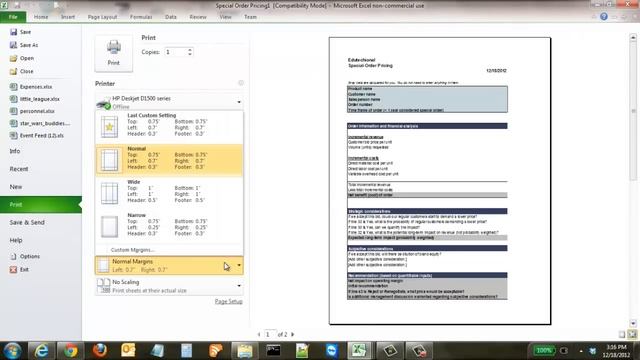 How to Print an Excel Spreadsheet on One Page смотреть онлайн