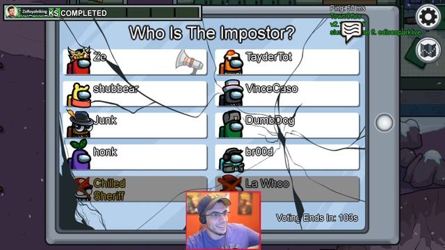 KING OF TRICKSTERS! (Among Us Town of Salem Mod!) смотреть онлайн