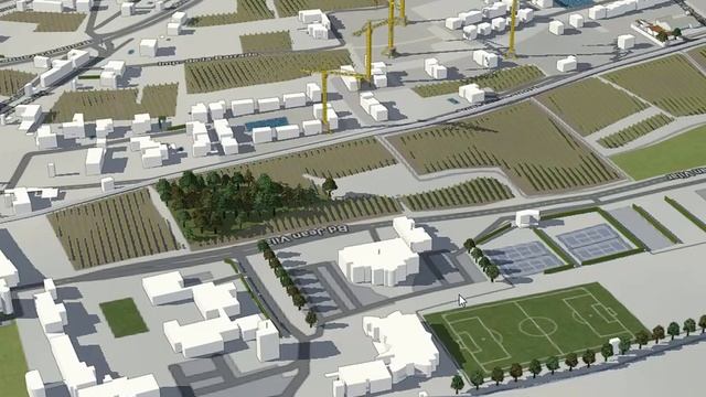 Vue 3D du lotissement La Barrade (Courthézon,FR84) смотреть онлайн