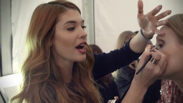 New York Fashion Week Fall Winter 2015   Dennis Basso & Avon