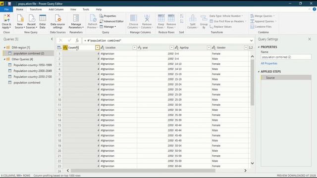 Power BI: How to create a dimension table | New Reference Query in PowerBI | Data Models смотреть онлайн