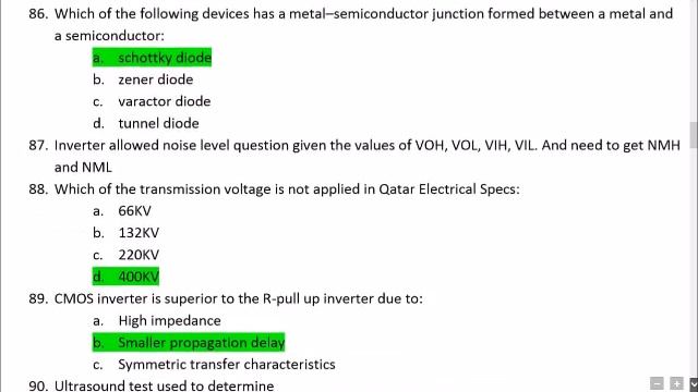 Qatar MMUP Exam / UPDA Exam Electrical смотреть онлайн