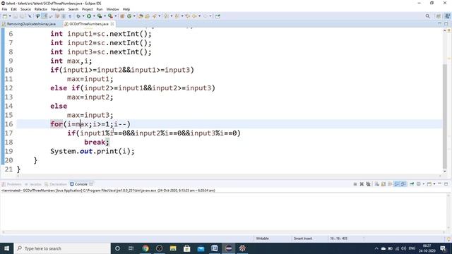 GCD of Three Numbers | Logic Building Problems | Placement Questions | Java Code | Python Code смотреть онлайн