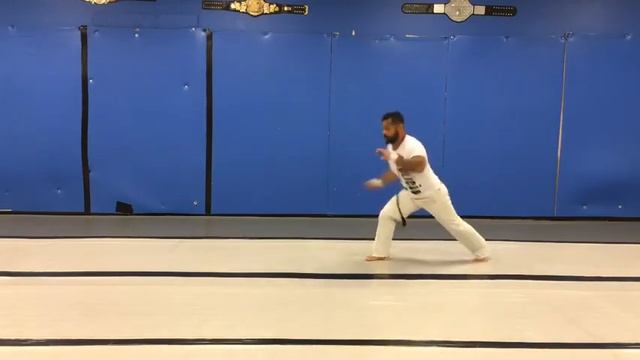 Mestrando Anão Ginga Basics Capoeira Movement смотреть онлайн