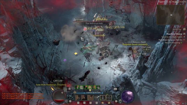 Kimsulki84 - Diablo 4 S1 1.1.1 Patch - Lvl93 Barber Rapid Fire Rogue Spec - T85 Solo Clear смотреть онлайн