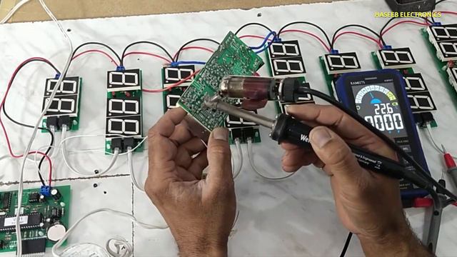 {995} Digital clock repair, display flashing смотреть онлайн
