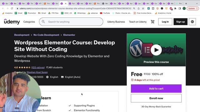 UDEMY : 18+ Free Courses & Free Certificate | Finance,Engineering & Management Online Course смотреть онлайн