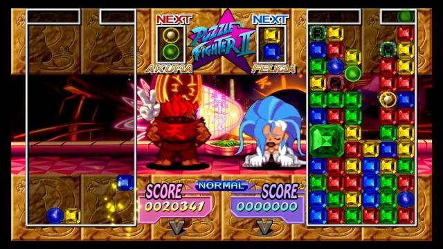 Super Puzzle Fighter II Turbo HD Remix | Arcade Playthrough: Part 1 смотреть онлайн