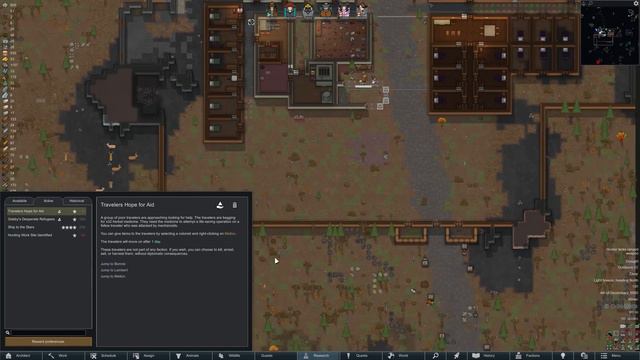 I Created a Restaurant that Served Human Meat in Rimworld смотреть онлайн