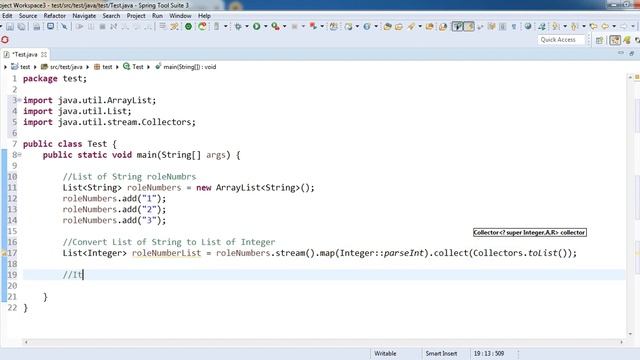 Convert List of String to List of Integer смотреть онлайн