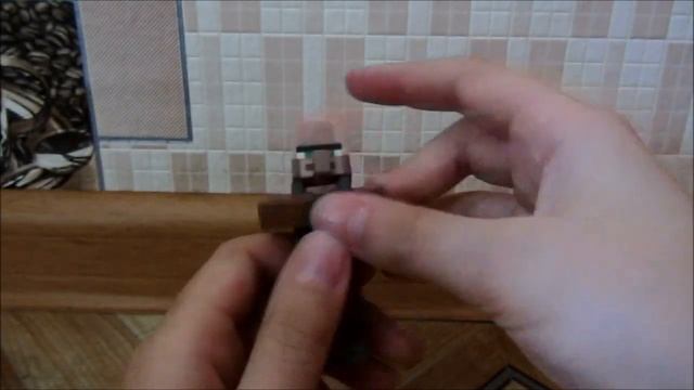 Фигурка жителя ? Обзор на майнкрафт фигурку MOJANG смотреть онлайн