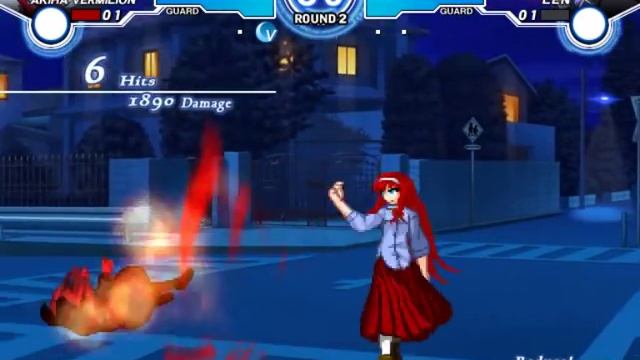 Melty Blood Actress Again Current Code Ver. 1.07 - F-Akiha Vermillion Arcade Mode Part 1 смотреть онлайн