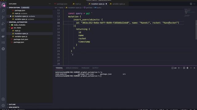 GraphQL Insert User Part 1 смотреть онлайн