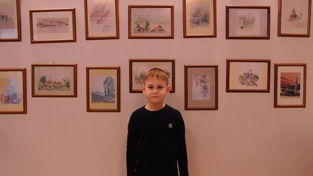 Васильев Семён стихотворение Е. С. Соловьёва "Берёзка" смотреть онлайн