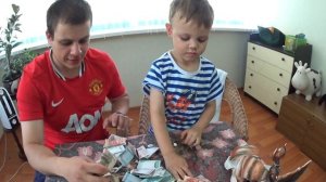 РАЗБИВАЕМ КОПИЛКУ СЧИТАЕМ ДЕНЬГИ В КОПИЛКЕ