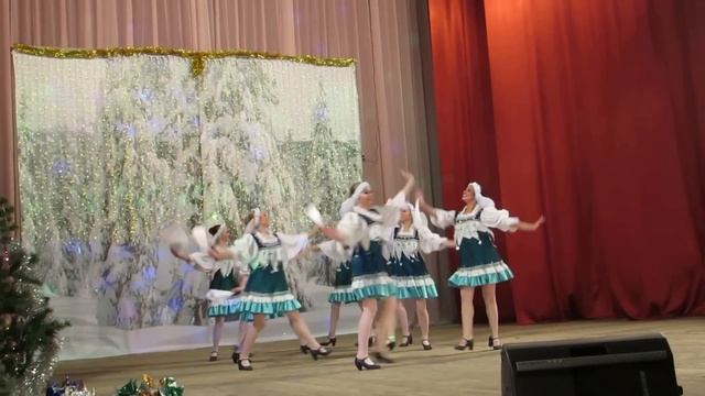 Танец "Зима-зима.." 26.12.2015. смотреть онлайн
