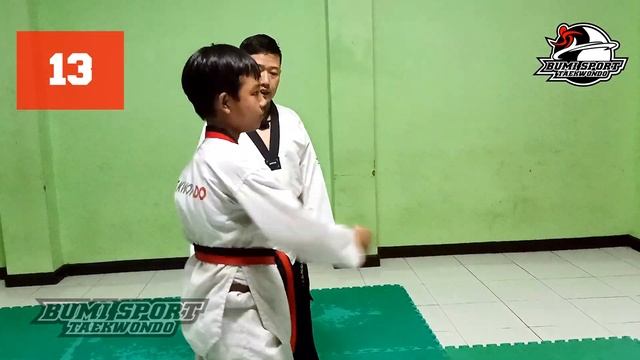Poomsae Taegeuk 1 tutorial смотреть онлайн