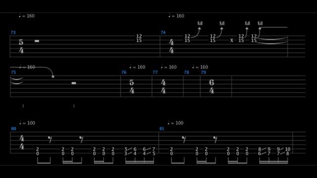 Hollow (Tabs) - Pantera (Vulgar Display of Power {11}; 1991) смотреть онлайн