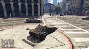 МАШИНА РАМПА СКИНУЛА ИГРОКА С МОСТА В GTA 5! ТРОЛЛИНГ НА МАШИНЕ РАМПЕ В ГТА 5 ОНЛАЙН (УГАР)