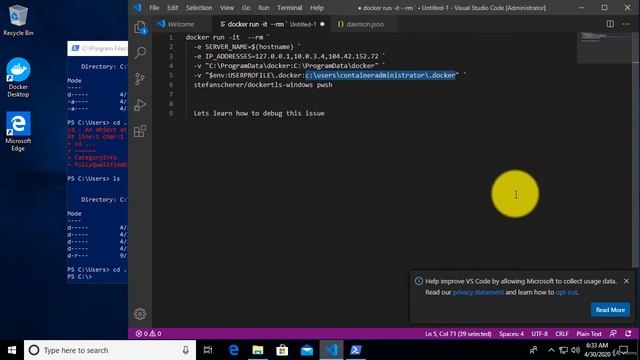 002 Debugging Issue with TLS Certs and Docker Image смотреть онлайн