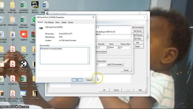 How to Configure CAS Modbus Scanner, how to configure USB 2.0 to RS422/RS485 Cable смотреть онлайн