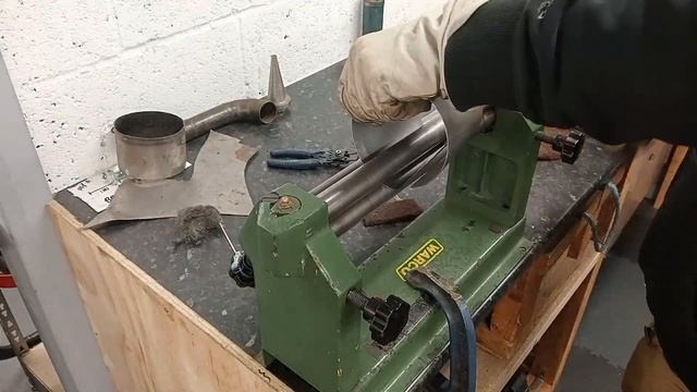 Making a 2 Stroke Exhaust Pipe - Expansion Chamber! #exhaust #expansionchamber смотреть онлайн