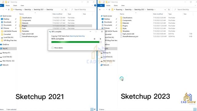 How To Transfer Plugins From SketchUp 2021 To SketchUp 2023 | Transfer Extensions From 2021 To 2023