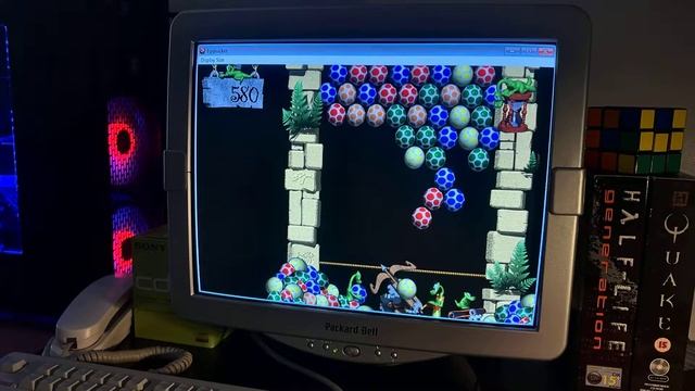 Eggsucker (2001) Gameplay On A CRT Monitor (No Commentary) - Panic Mode смотреть онлайн