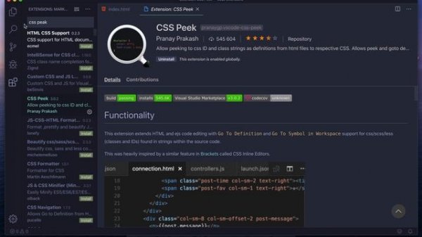 Visual Studio Code ТОП 5 плагинов. Редактор кода VS Code.