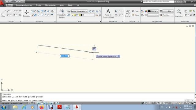 ENTORNO DE AUTOCAD 2009 Y USO DEL COMANDO LÍNEA смотреть онлайн