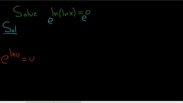 Solving the Logarithmic Equation ln(ln(x)) = 0 смотреть онлайн