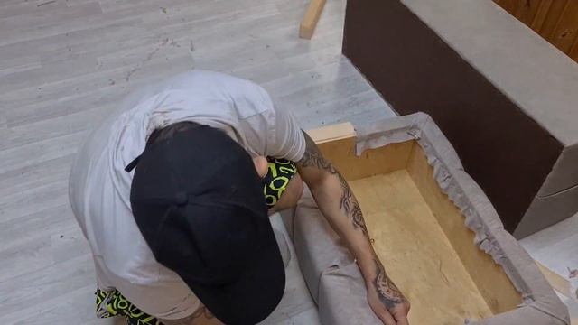 Банкетка-ларчик своими руками. Мягкий ларчик для прихожей. Делаем мягкую банкетку. Как сделать смотреть онлайн