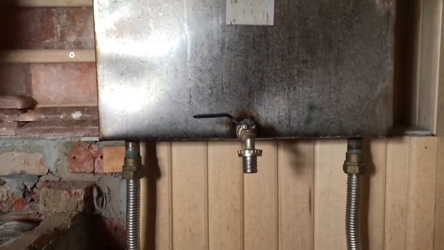 Нагрев воды в бане теплообменником смотреть онлайн