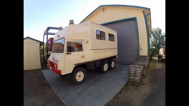 1974 Steyr Puch 6x6 Pinzgauer 712AMB Ambulance: Tour, off-road, demo overland platform смотреть онлайн