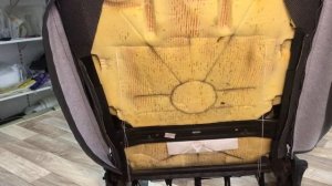 Установка авточехлов с подшитием. Как подшить авточехлы. Подшить авточехлы к спинке.