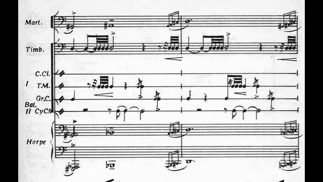 Andre Jolivet - Suite Delphique for Twelve Instruments (1943) [Score-Video] смотреть онлайн