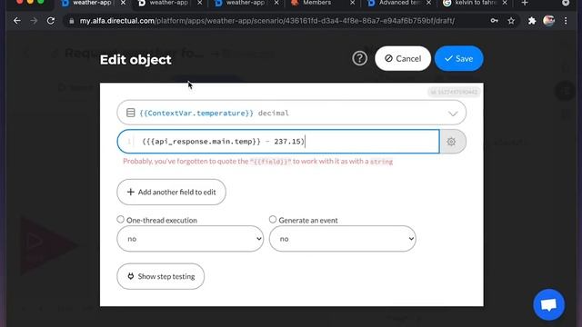 Directual | Step-by-step developing of Weather Forecast app смотреть онлайн