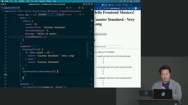 Vue 3 Fundamentals by Ben Hong | Preview смотреть онлайн