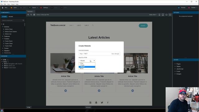 Curso Grátis Bootstrap Studio Parte 2 - Hospedagem Web e Localhost смотреть онлайн