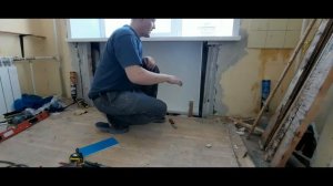 КАК УСТАНОВИТЬ ХОЛОДИЛЬНИК ПОД ОКНО С ВНУТРЕННЕЙ ОТДЕЛКОЙ.