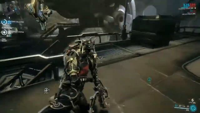 Warframe - Void Fissure Survival Mission смотреть онлайн