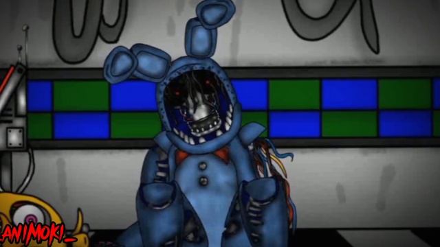 (DC2/FNAF/full animation) "The Bonnie Song" full animation смотреть онлайн