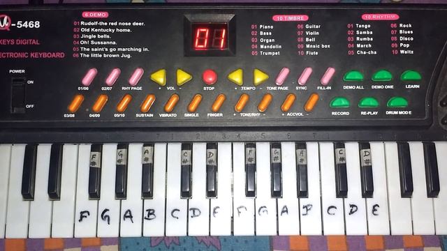 Tumse milna baate krna bada achha lgta h || Electronic Pinao keyboard|| смотреть онлайн